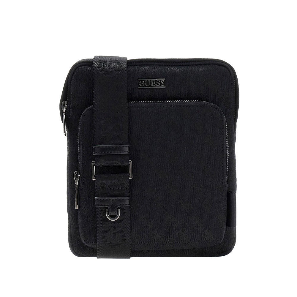 GUESS BOSTON CROSSBODY FLAT ΤΣΑΝΤΑ ΑΝΔΡΙΚΟ HMBOSTP6123 1