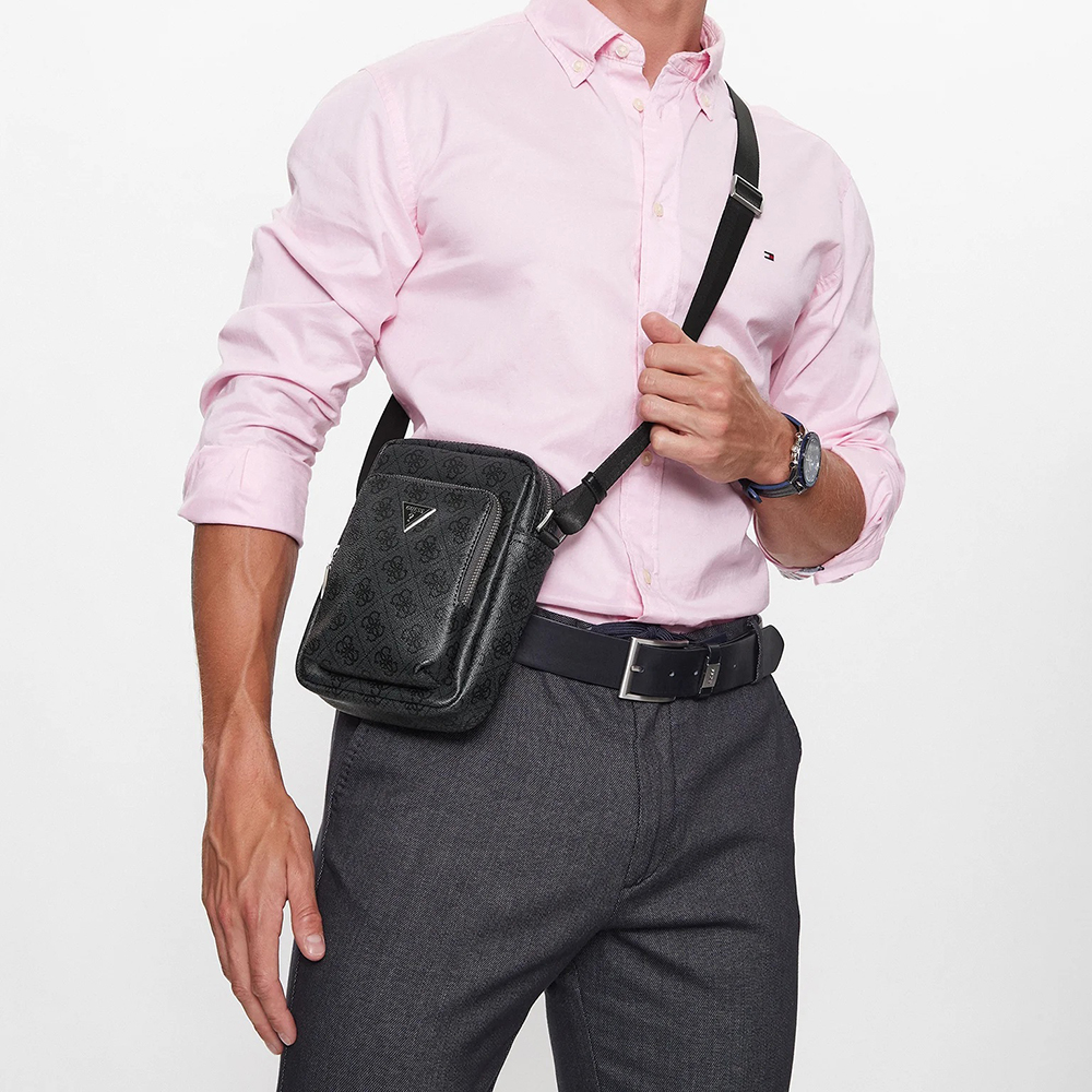 GUESS MILANO XBODY W FRONT POCKET ΤΣΑΝΤΑ ΑΝΔΡΙΚΟ HMEVZLP3163 3