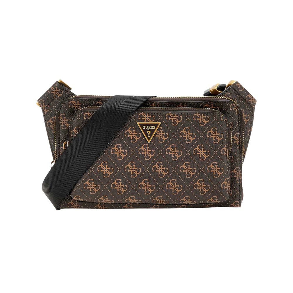 GUESS MILANO FLAT BUMBAG W FRT PKT ΤΣΑΝΤΑ ΑΝΔΡΙΚΟ HMMILOP5214 1