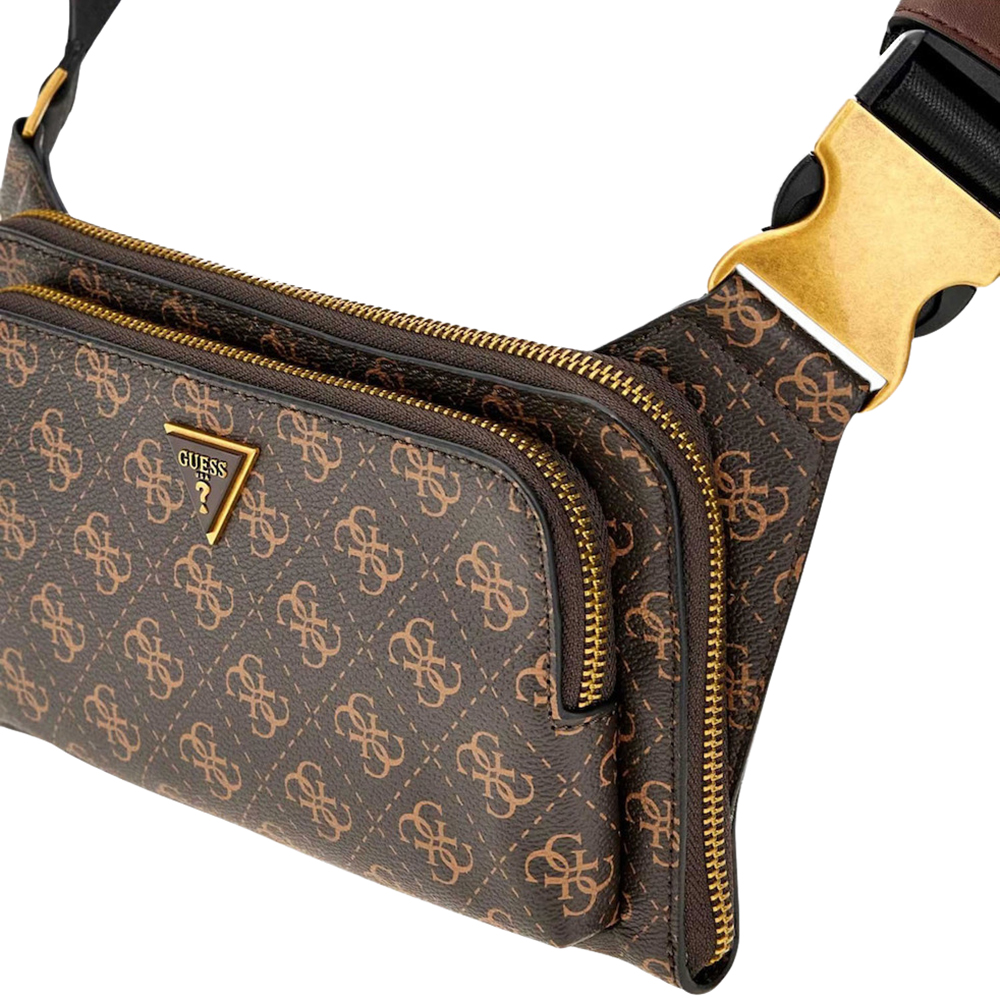 GUESS MILANO FLAT BUMBAG W FRT PKT ΤΣΑΝΤΑ ΑΝΔΡΙΚΟ HMMILOP5214 3