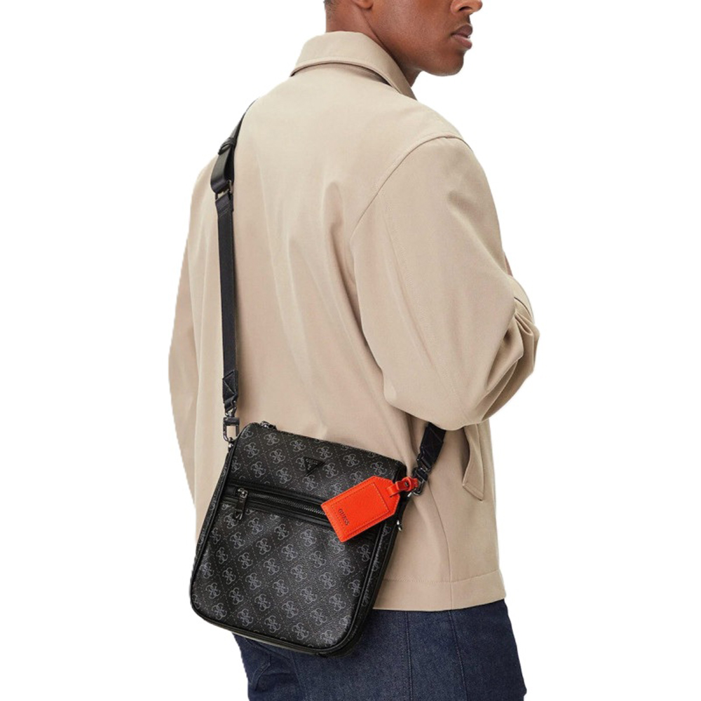 GUESS MILANO CROSSBODY 2 ΤΣΑΝΤΑ ΑΝΔΡΙΚΟ HMMILOP5417 5