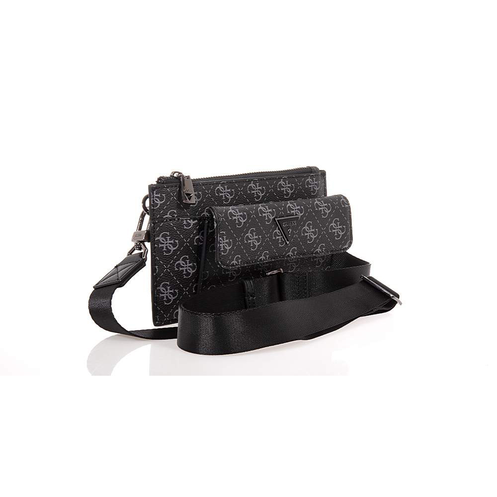 GUESS MILANO FLAT BUMBAG ΤΣΑΝΤΑ ΑΝΔΡΙΚΟ HMMILOP6391 3
