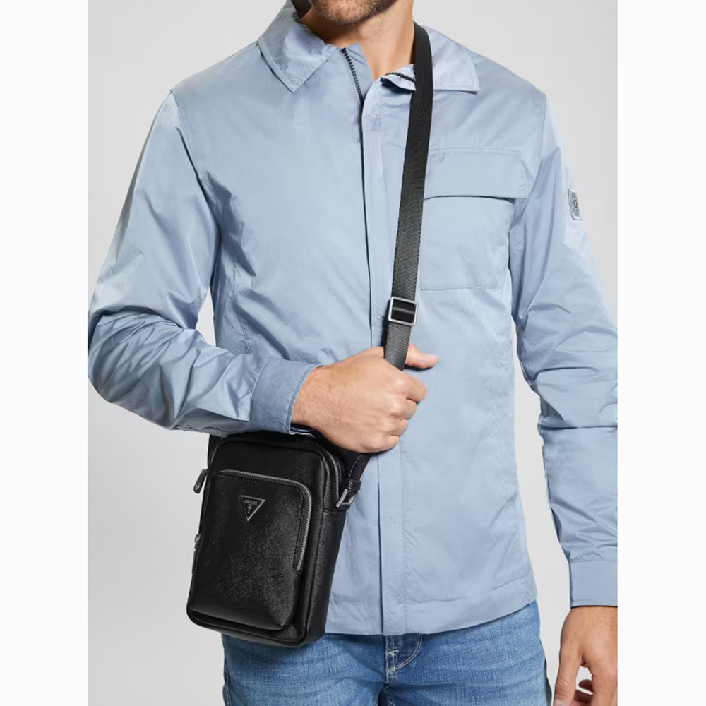 GUESS MILANO XBODY W FRONT POCKET ΤΣΑΝΤΑ ΑΝΔΡΙΚΟ HMMISAP4263 3