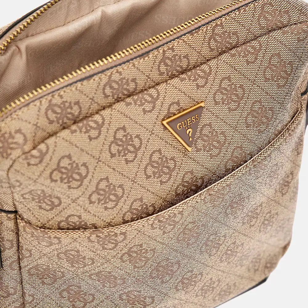 GUESS TORINO TOP ZIP CROSSBODY FLAT ΤΣΑΝΤΑ ΑΝΔΡΙΚΟ HMTOLOP4258 3