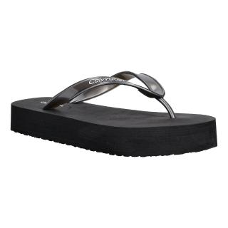 CALVIN KLEIN FLATFORM FLIP FLOP MET TPU HW0HW03120