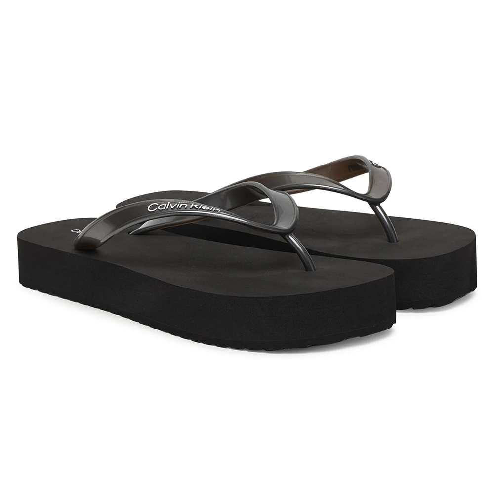 CALVIN KLEIN FLATFORM FLIP FLOP MET TPU HW0HW03120 3