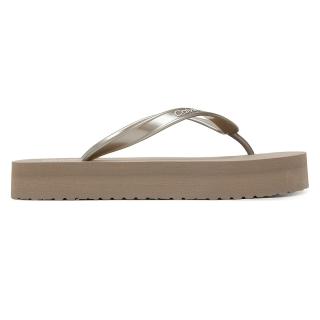 CALVIN KLEIN FLATFORM FLIP FLOP MET TPU HW0HW03120
