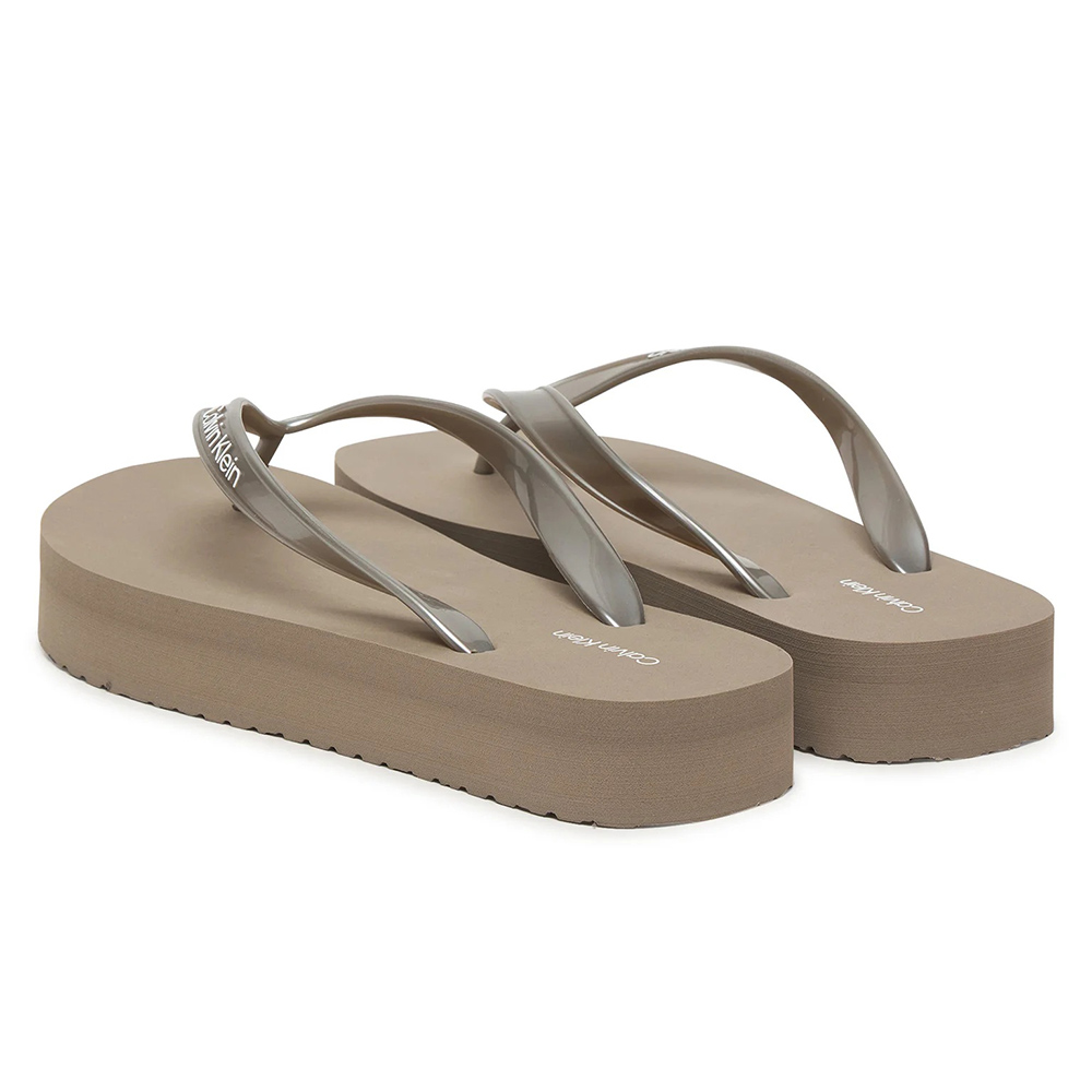 CALVIN KLEIN FLATFORM FLIP FLOP MET TPU HW0HW03120 4