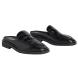 CALVIN KLEIN SQUARE MULE CROC LTH HW0HW03194 2