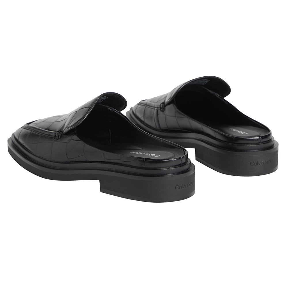 CALVIN KLEIN SQUARE MULE CROC LTH HW0HW03194 3