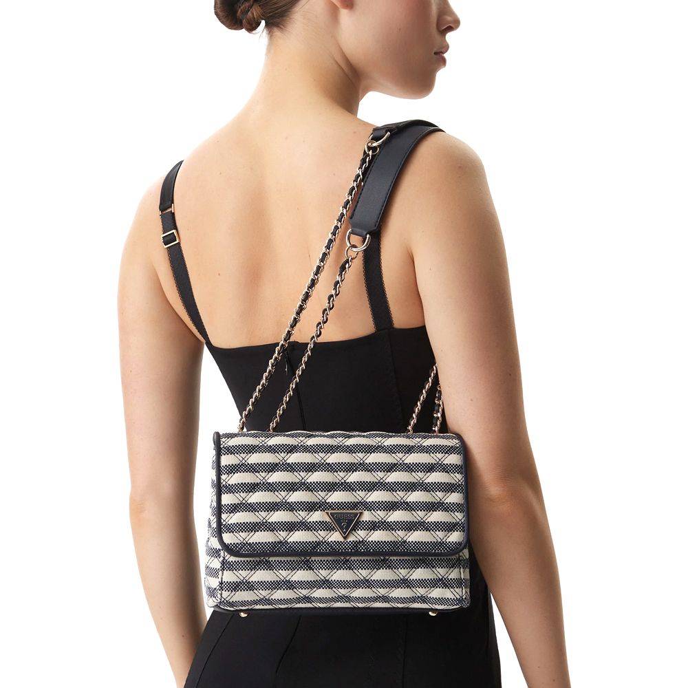 GUESS GIULLY II 2 COMP CNVRTBLE FLAP ΤΣΑΝΤΑ ΓΥΝΑΙΚΕΙΟ HWAG9673200 4