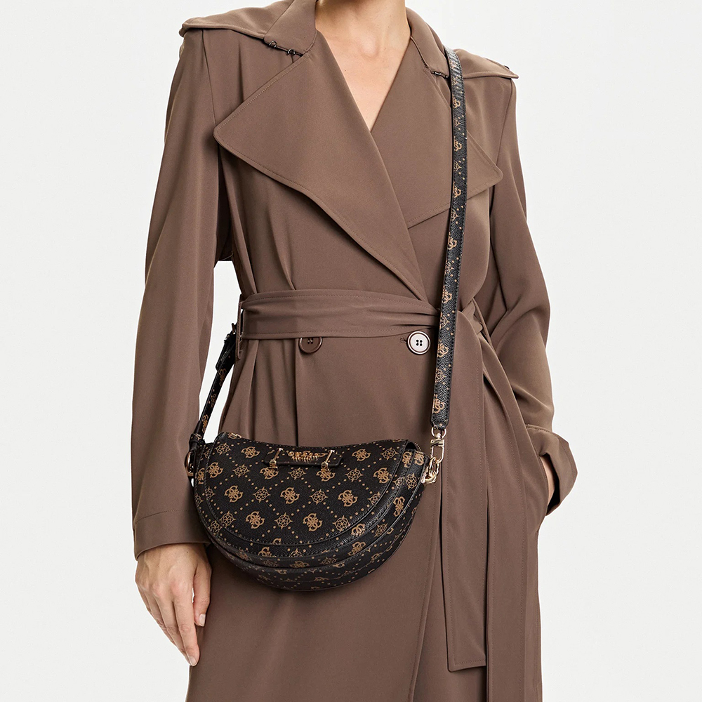 GUESS SILIA CONVERTIBLE SHOULDER BAG ΤΣΑΝΤΑ ΓΥΝΑΙΚΕΙΟ HWGP9890180 4