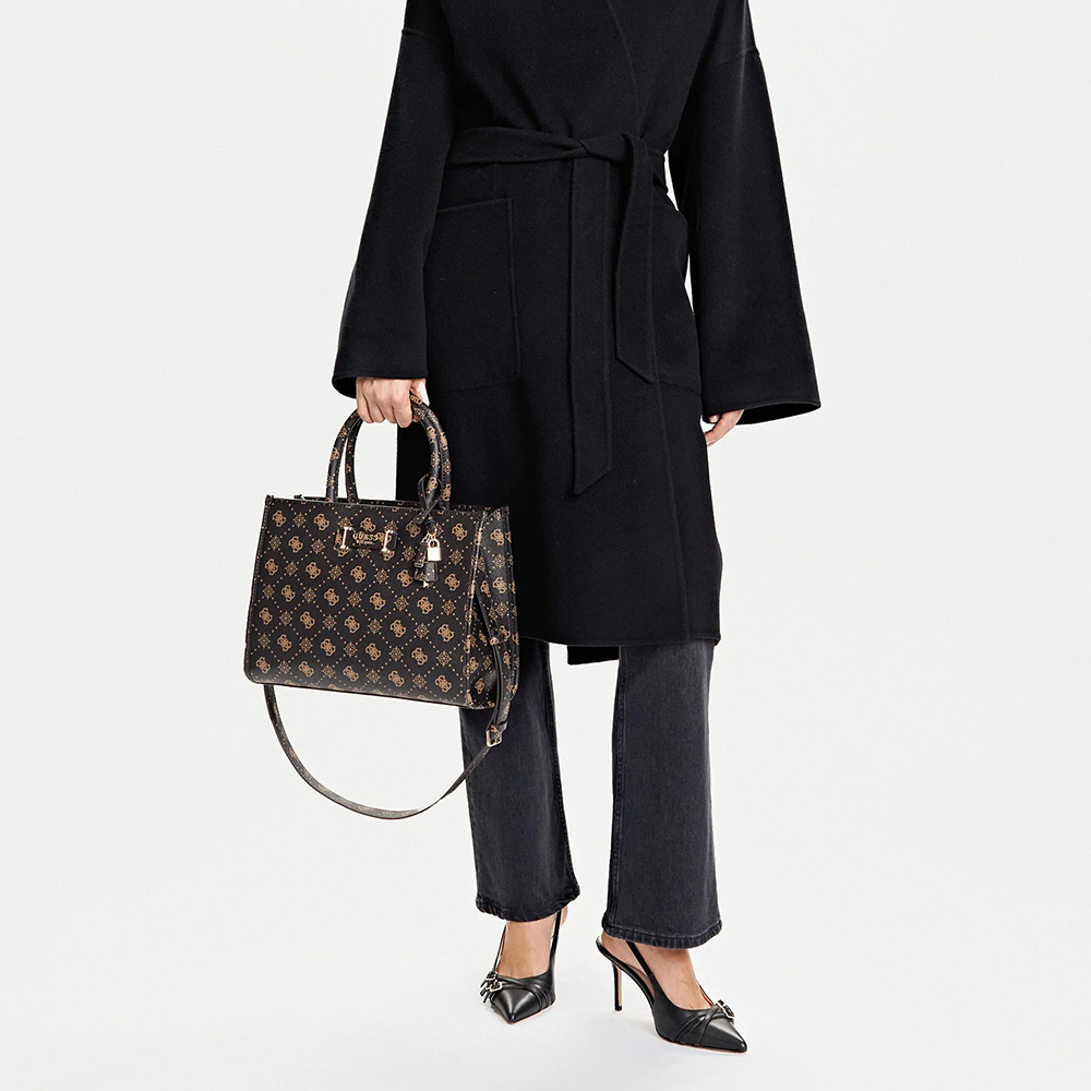 GUESS SILIA 2 COMP TOTE ΤΣΑΝΤΑ ΓΥΝΑΙΚΕΙΟ HWGP9890220 4