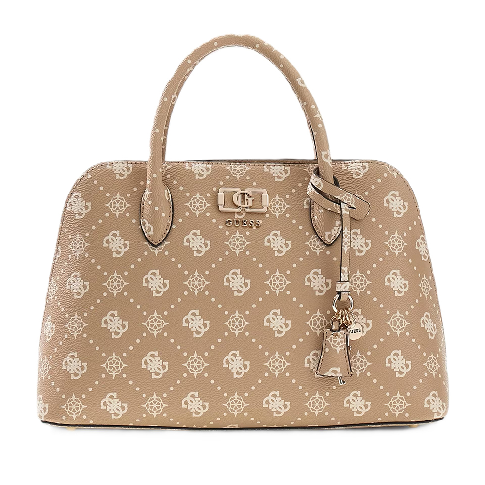 GUESS EMELIE LOGO 2 COMP SATCHEL ΤΣΑΝΤΑ ΓΥΝΑΙΚΕΙΟ HWGP9928060 1