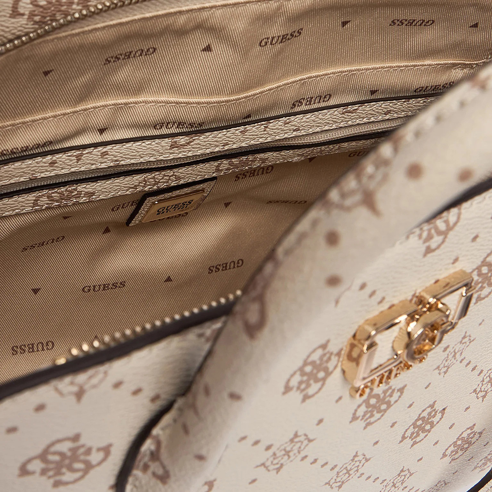 GUESS EMELIE LOGO 2 COMP SATCHEL ΤΣΑΝΤΑ ΓΥΝΑΙΚΕΙΟ HWGP9928060 3
