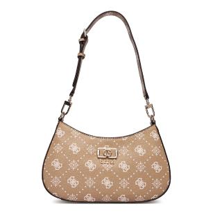 GUESS EMELIE LOGO TOP ZIP SHLDR BAG ΤΣΑΝΤΑ ΓΥΝΑΙΚΕΙΟ HWGP9928180