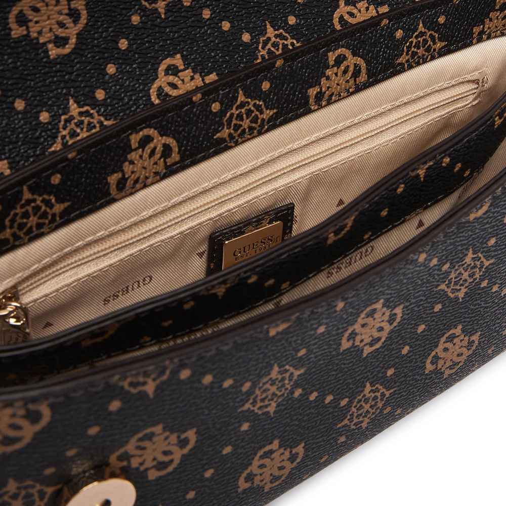GUESS EMELIE LOGO FLAP CROSSBODY ΤΣΑΝΤΑ ΓΥΝΑΙΚΕΙΟ HWGP9928190 3