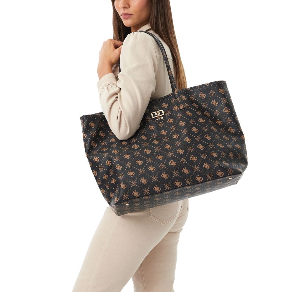 GUESS EMELIE LOGO LARGE 2 IN 1 TOTE ΤΣΑΝΤΑ ΓΥΝΑΙΚΕΙΟ HWGP9928240 4