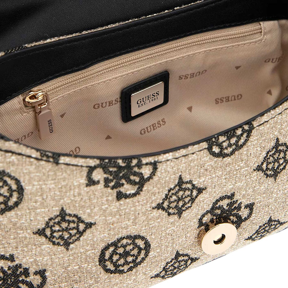 GUESS BEYZA FLAP SHOULDER BAG ΤΣΑΝΤΑ ΓΥΝΑΙΚΕΙΟ HWJG9627190 4