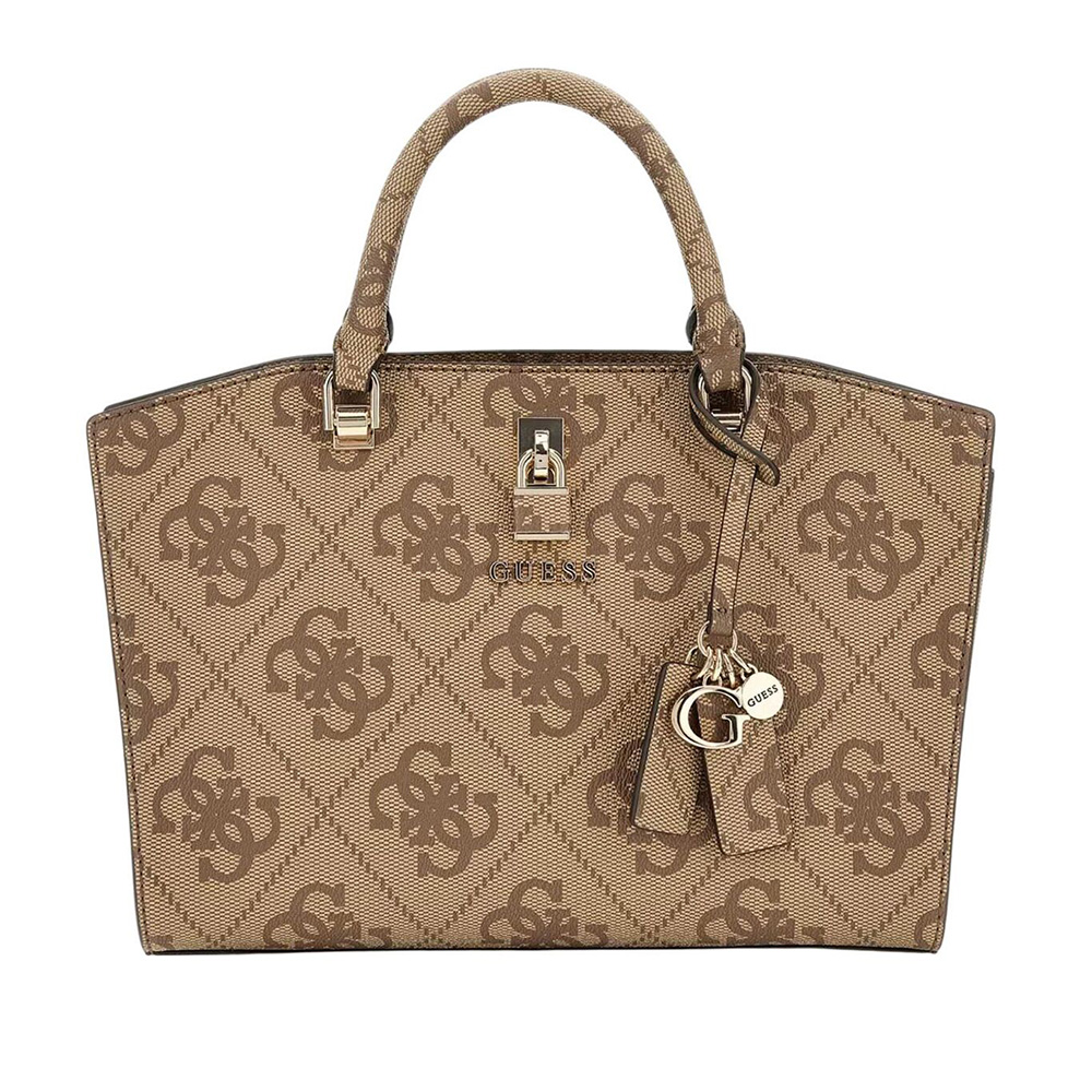 GUESS QUEENSLAND LUXURY SATCHEL ΤΣΑΝΤΑ ΓΥΝΑΙΚΕΙΟ HWOS9655060 1