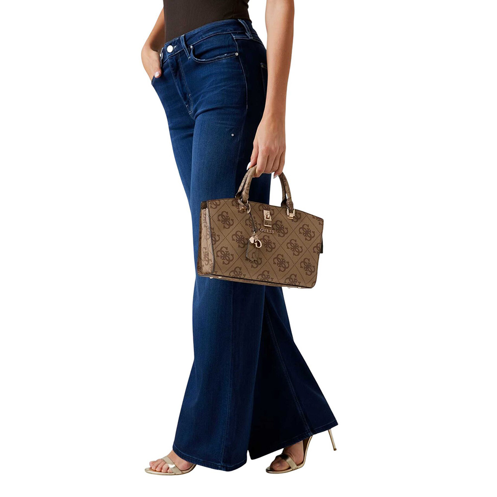 GUESS QUEENSLAND LUXURY SATCHEL ΤΣΑΝΤΑ ΓΥΝΑΙΚΕΙΟ HWOS9655060 4