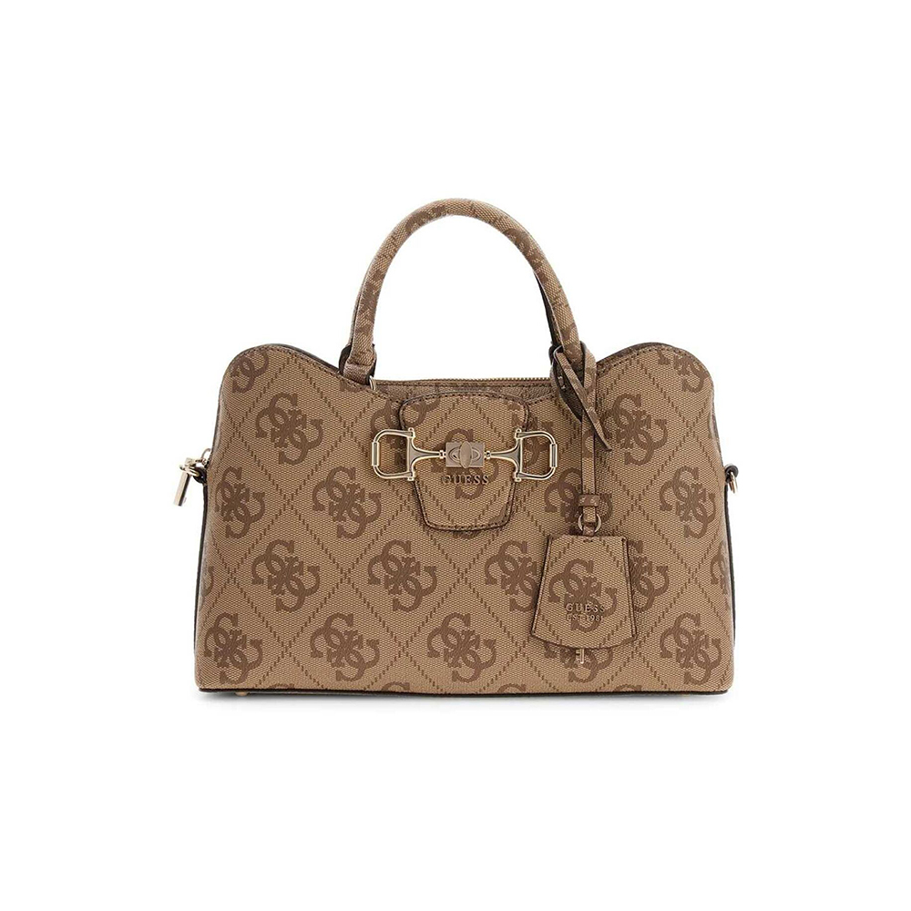 GUESS JANIE LOGO GIRLFRIEND SATCHEL ΤΣΑΝΤΑ ΓΥΝΑΙΚΕΙΟ HWOS9924060 1