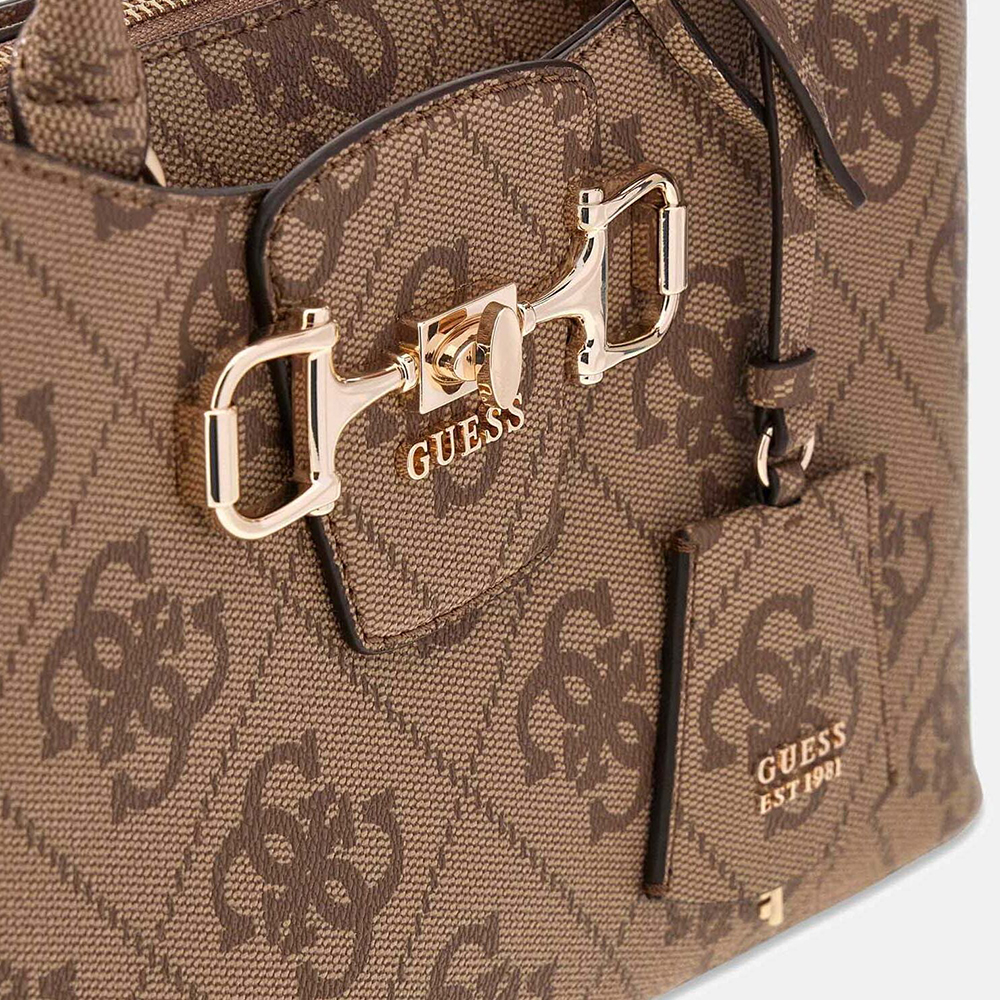 GUESS JANIE LOGO GIRLFRIEND SATCHEL ΤΣΑΝΤΑ ΓΥΝΑΙΚΕΙΟ HWOS9924060 3
