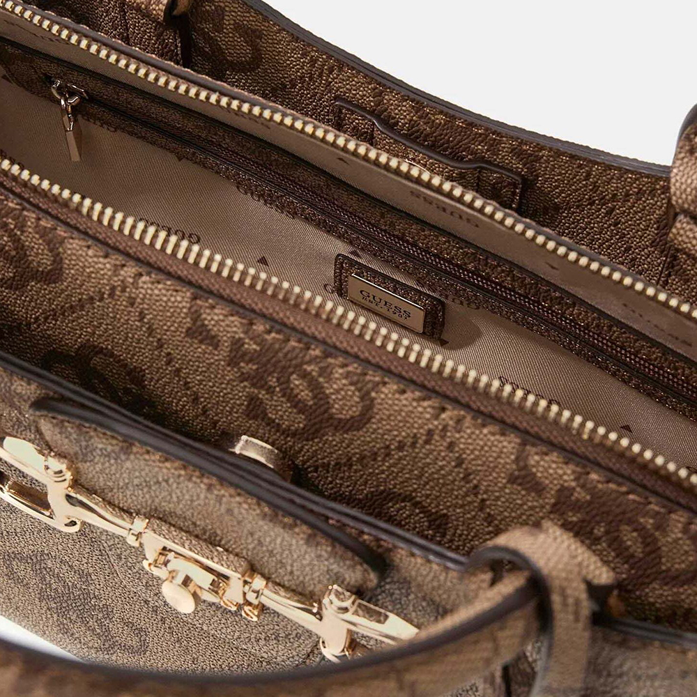 GUESS JANIE LOGO GIRLFRIEND SATCHEL ΤΣΑΝΤΑ ΓΥΝΑΙΚΕΙΟ HWOS9924060 4