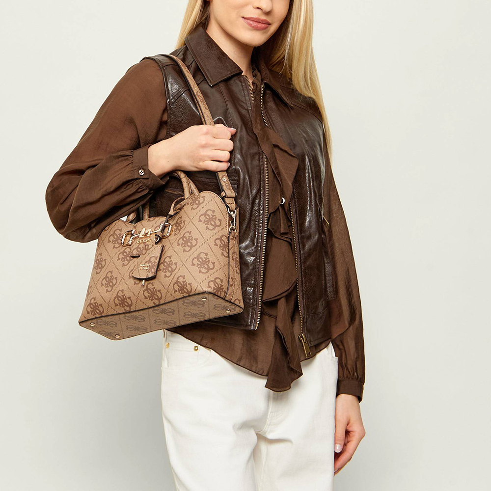 GUESS JANIE LOGO GIRLFRIEND SATCHEL ΤΣΑΝΤΑ ΓΥΝΑΙΚΕΙΟ HWOS9924060 5
