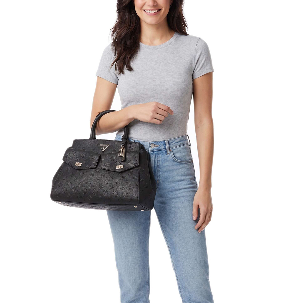 GUESS BLAKE LARGE SATCHEL ΤΣΑΝΤΑ ΓΥΝΑΙΚΕΙΟ HWPD2222070 5