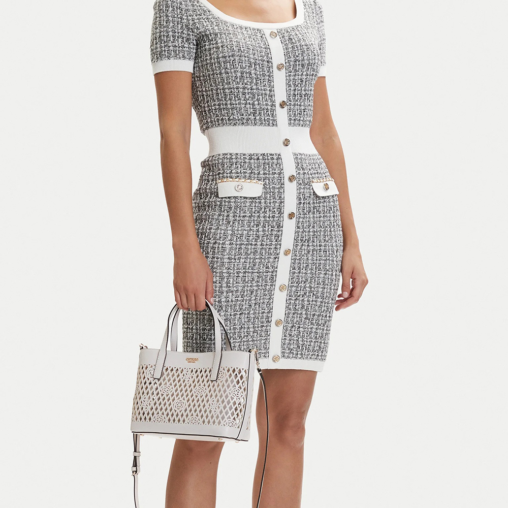 GUESS LETTY 2 IN 1 MINI TOTE ΤΣΑΝΤΑ ΓΥΝΑΙΚΕΙΟ HWPG9911750 4