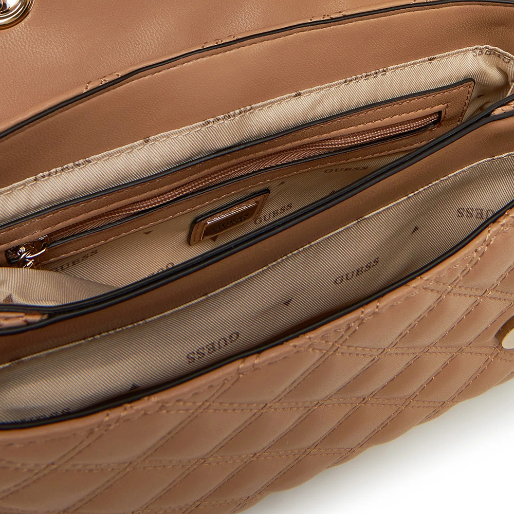 GUESS GIULLY 2 CMPRTMNT CNVRTBLE FLP ΤΣΑΝΤΑ ΓΥΝΑΙΚΕΙΟ HWQG8748200 4