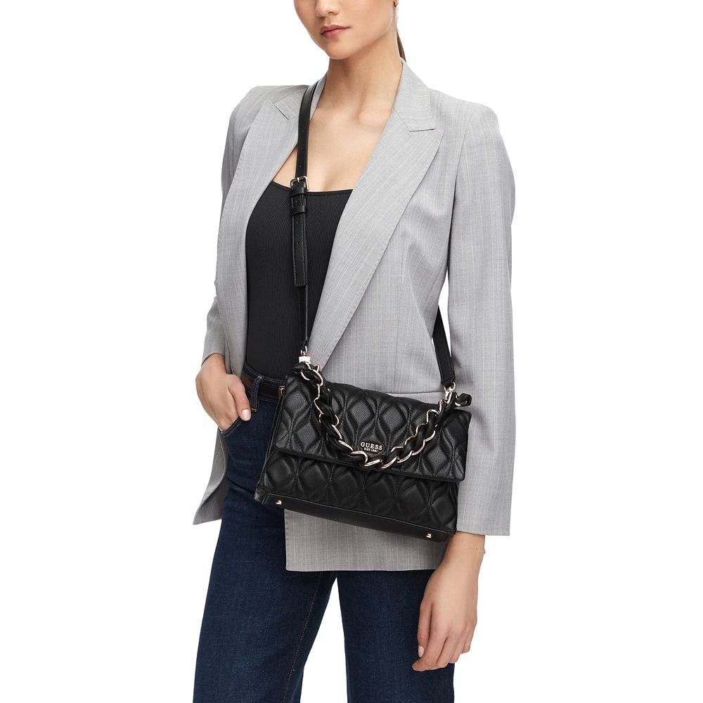 GUESS MAXINE FLAP CROSSBODY ΤΣΑΝΤΑ ΓΥΝΑΙΚΕΙΟ HWQG9733200 4