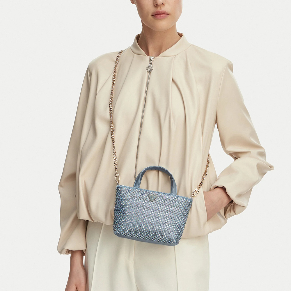 GUESS TASMIN MINI TOTE ΤΣΑΝΤΑ ΓΥΝΑΙΚΕΙΟ HWRG9931750 4