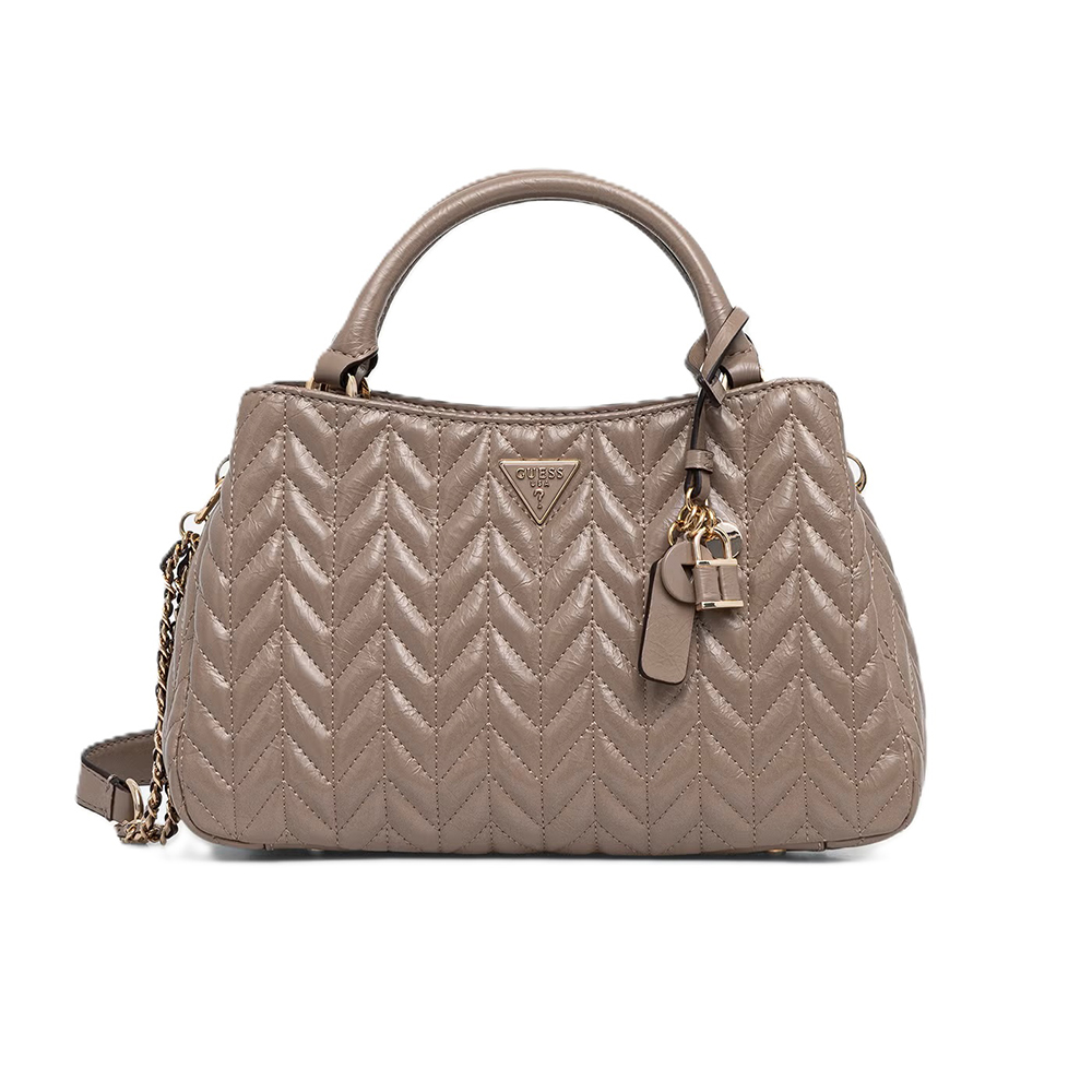 GUESS CHERYL TRIPLE COMP SATCHEL ΤΣΑΝΤΑ ΓΥΝΑΙΚΕΙΟ HWTQ9720060 1