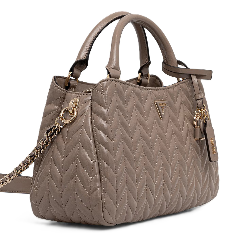 GUESS CHERYL TRIPLE COMP SATCHEL ΤΣΑΝΤΑ ΓΥΝΑΙΚΕΙΟ HWTQ9720060 2