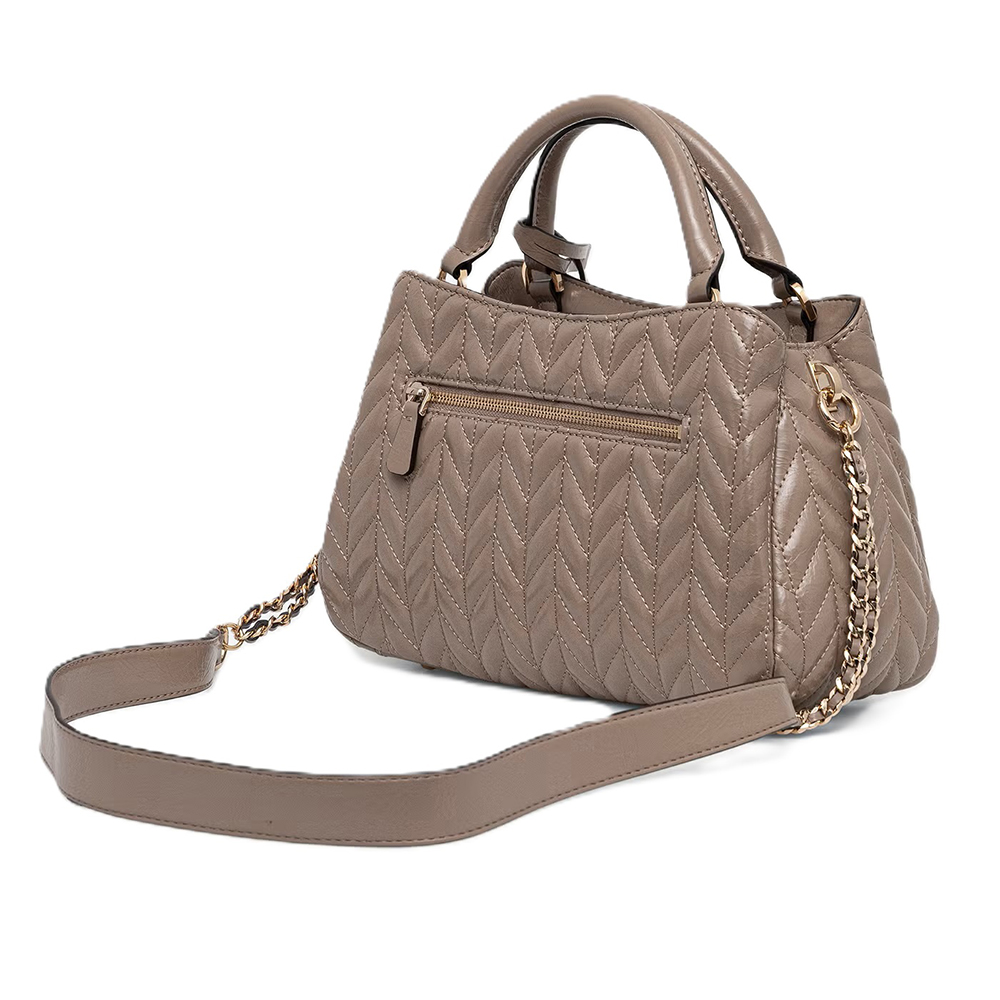 GUESS CHERYL TRIPLE COMP SATCHEL ΤΣΑΝΤΑ ΓΥΝΑΙΚΕΙΟ HWTQ9720060 3