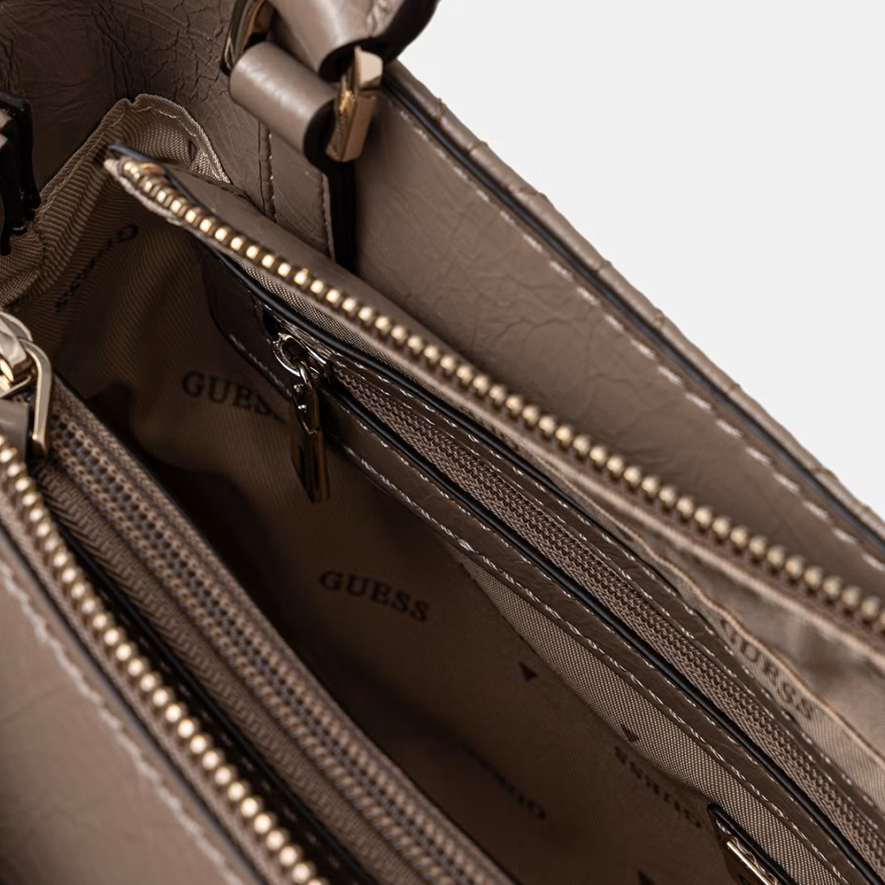 GUESS CHERYL TRIPLE COMP SATCHEL ΤΣΑΝΤΑ ΓΥΝΑΙΚΕΙΟ HWTQ9720060 4