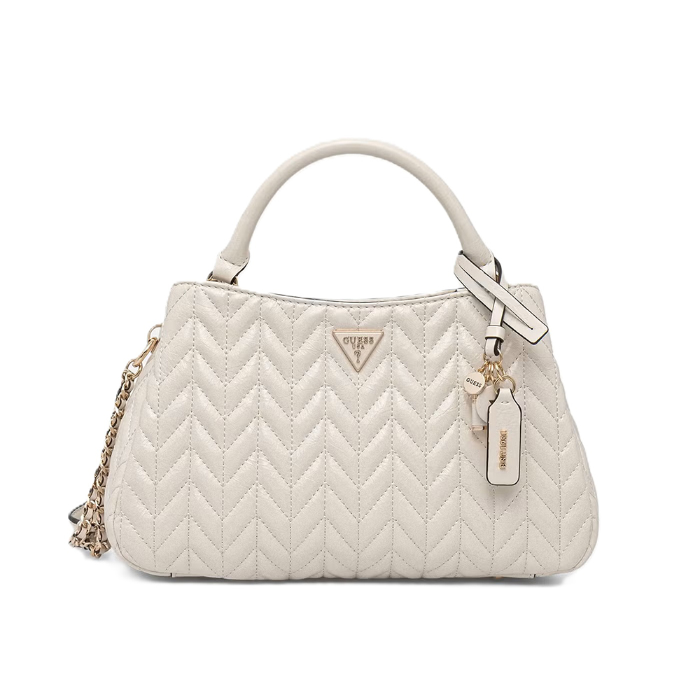 GUESS CHERYL TRIPLE COMP SATCHEL ΤΣΑΝΤΑ ΓΥΝΑΙΚΕΙΟ HWTQ9720060 1