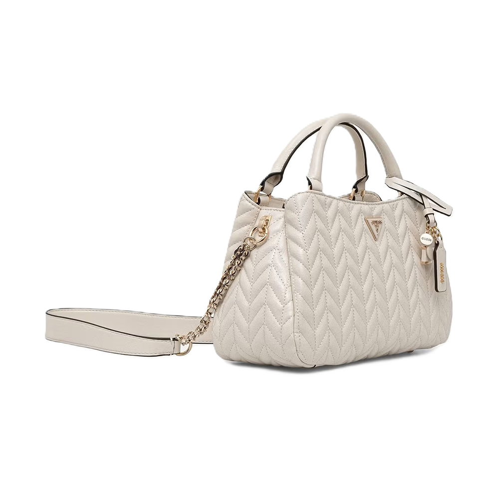 GUESS CHERYL TRIPLE COMP SATCHEL ΤΣΑΝΤΑ ΓΥΝΑΙΚΕΙΟ HWTQ9720060 2