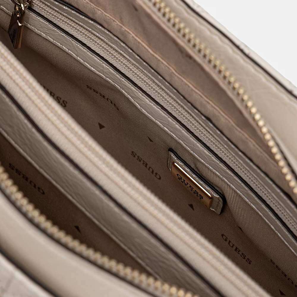 GUESS CHERYL TRIPLE COMP SATCHEL ΤΣΑΝΤΑ ΓΥΝΑΙΚΕΙΟ HWTQ9720060 4