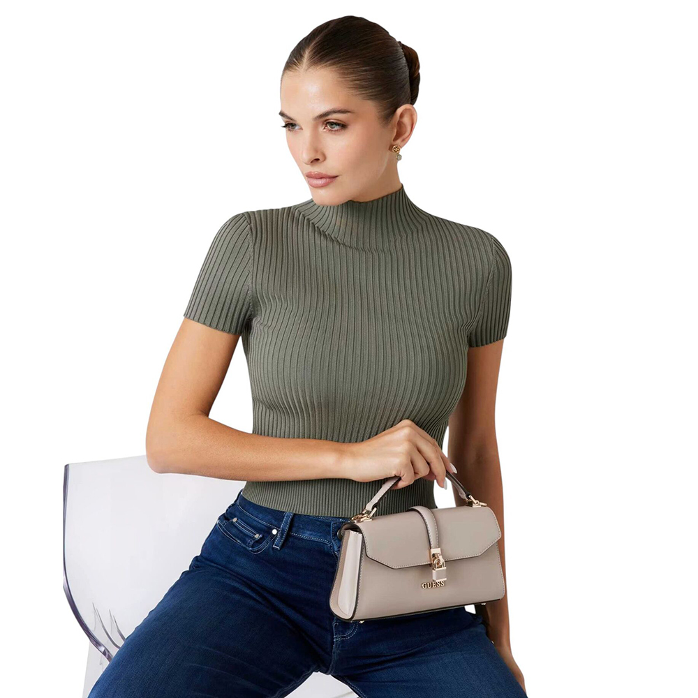 GUESS QUEENSLAND TOP HANDLE FLAP ΤΣΑΝΤΑ ΓΥΝΑΙΚΕΙΟ HWVG9655200 4