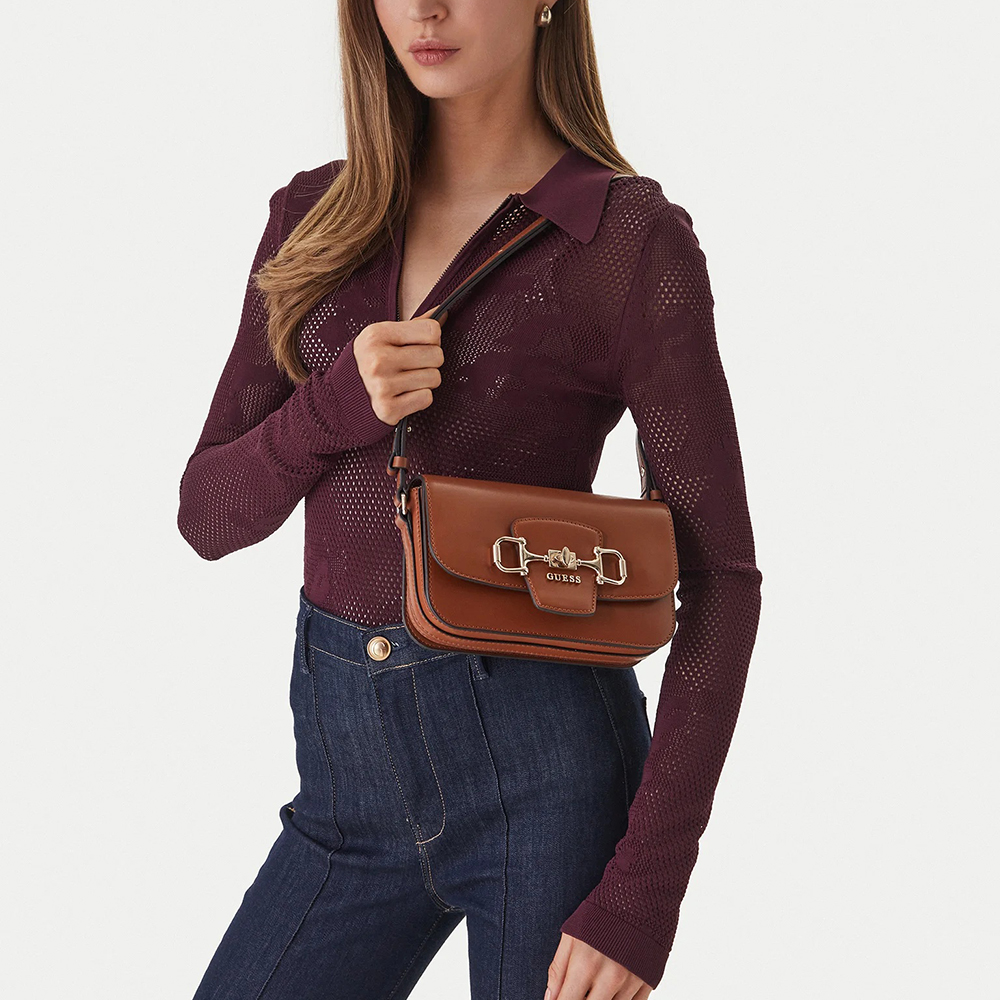 GUESS JANIE CONVERTIBLE XBODY FLAP ΤΣΑΝΤΑ ΓΥΝΑΙΚΕΙΟ HWVG9910210 4