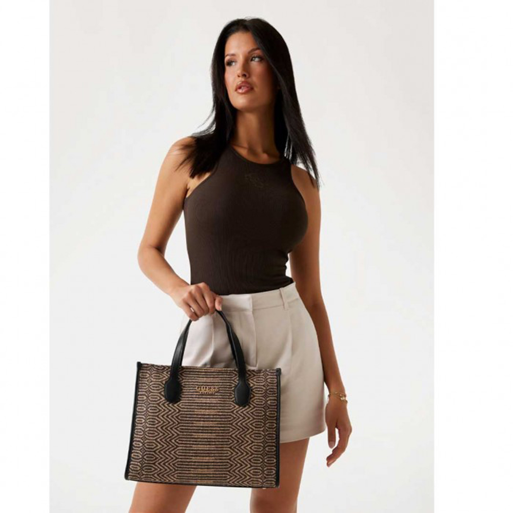 GUESS SILVANA 2 COMP TOTE ΤΣΑΝΤΑ ΓΥΝΑΙΚΕΙΟ HWWC8665220 4