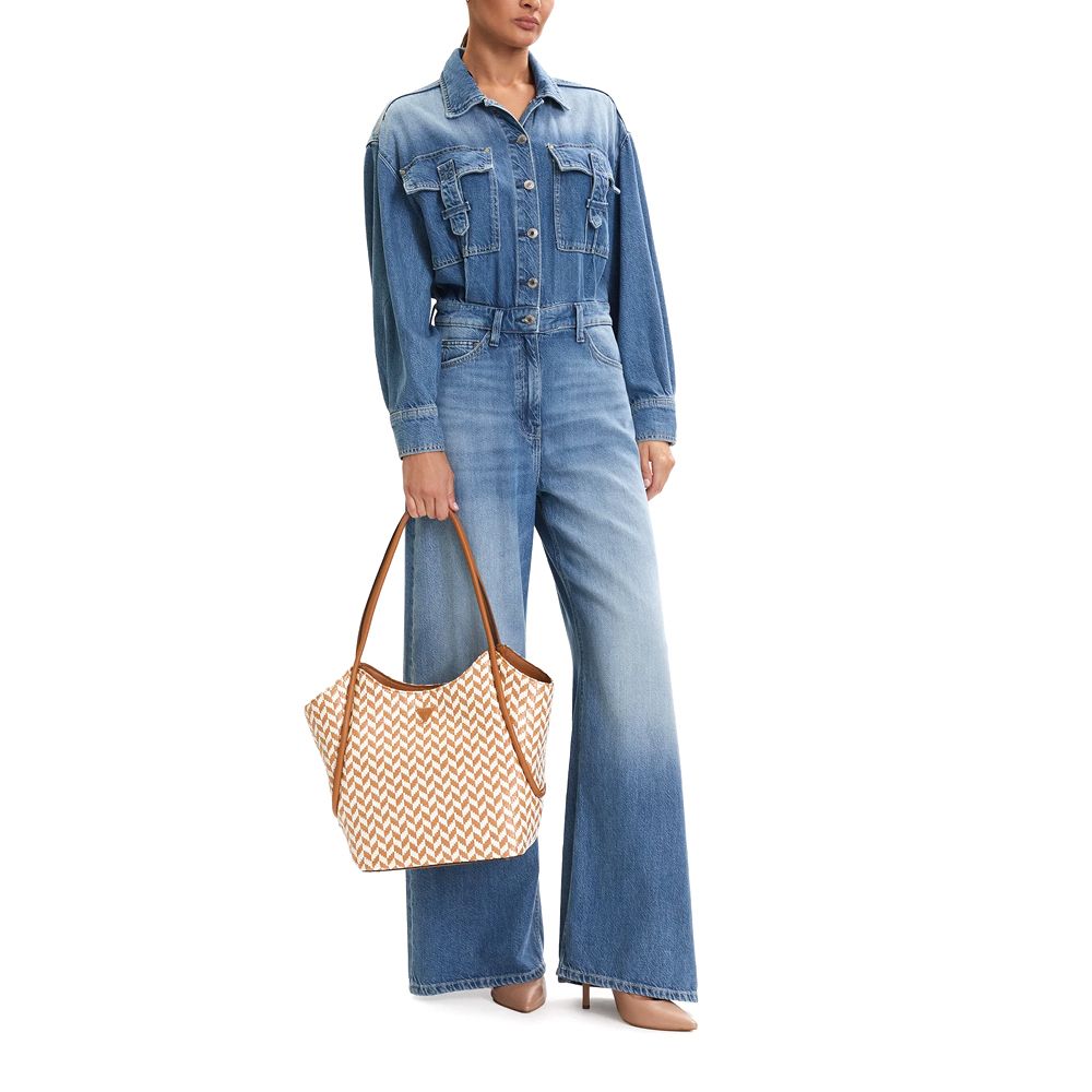 GUESS TESSI 2 IN 1 TOTE ΤΣΑΝΤΑ ΓΥΝΑΙΚΕΙΟ HWWG7691230 4