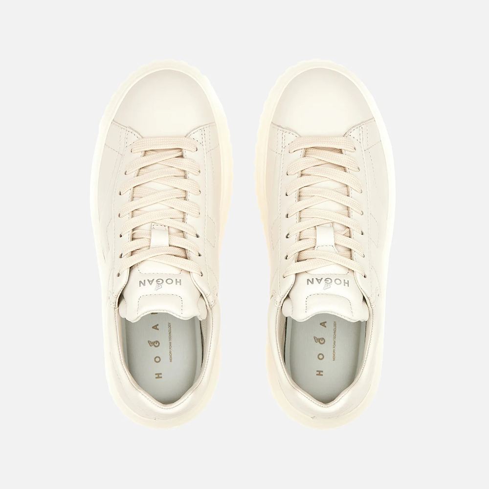 HOGAN H-STRIPES Allacciato SNEAKER HXW6450FC60LE9B013 4