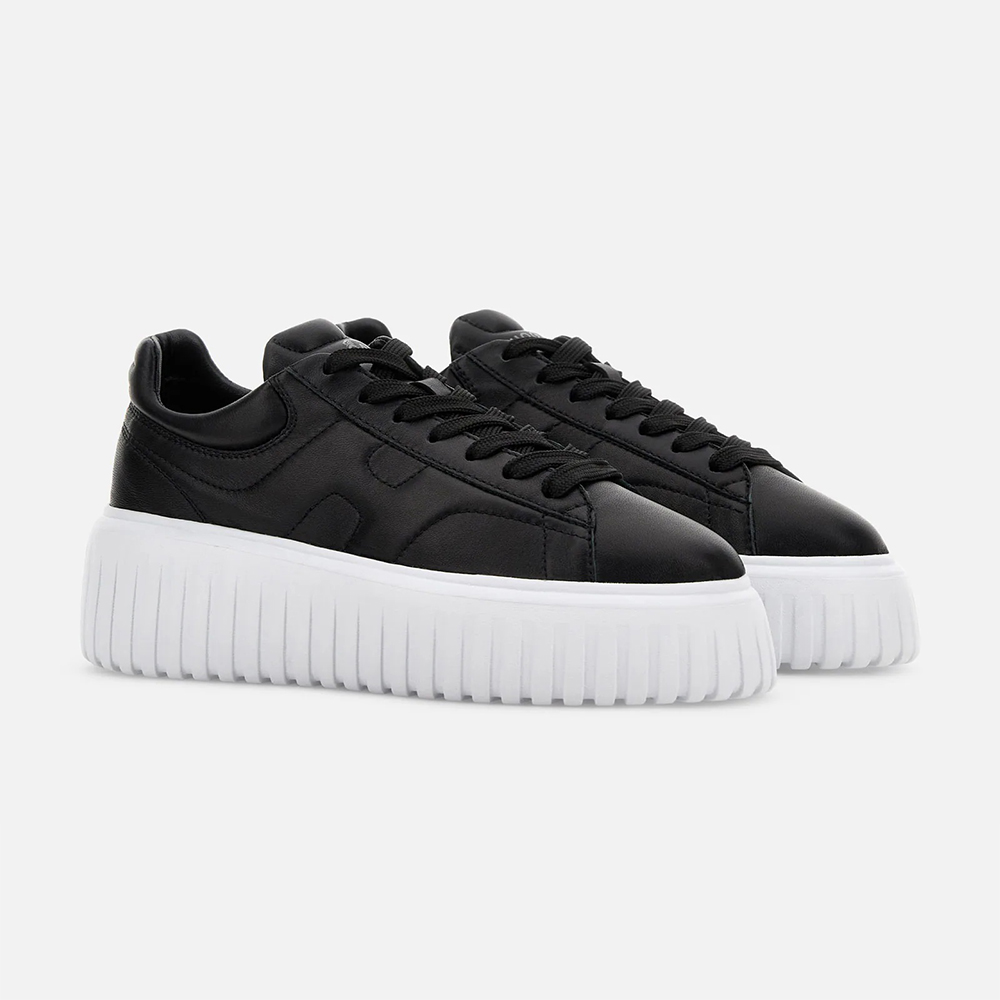 HOGAN H-STRIPES Allacciato SNEAKER HXW6450FC60LE9B999 2