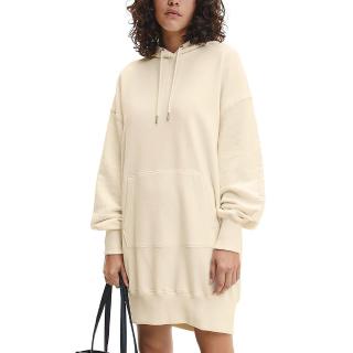 TWO TONE MONOGRAM HOODIE DRESS