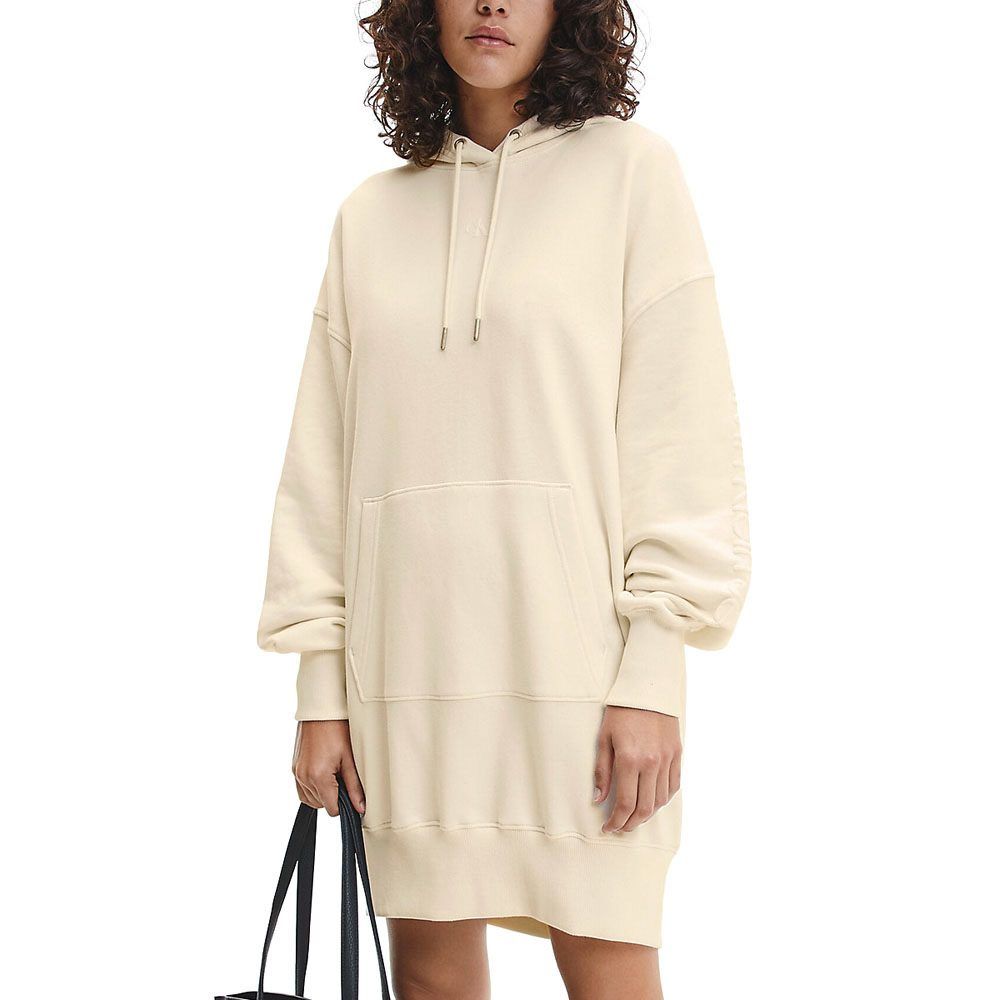 TWO TONE MONOGRAM HOODIE DRESS 2