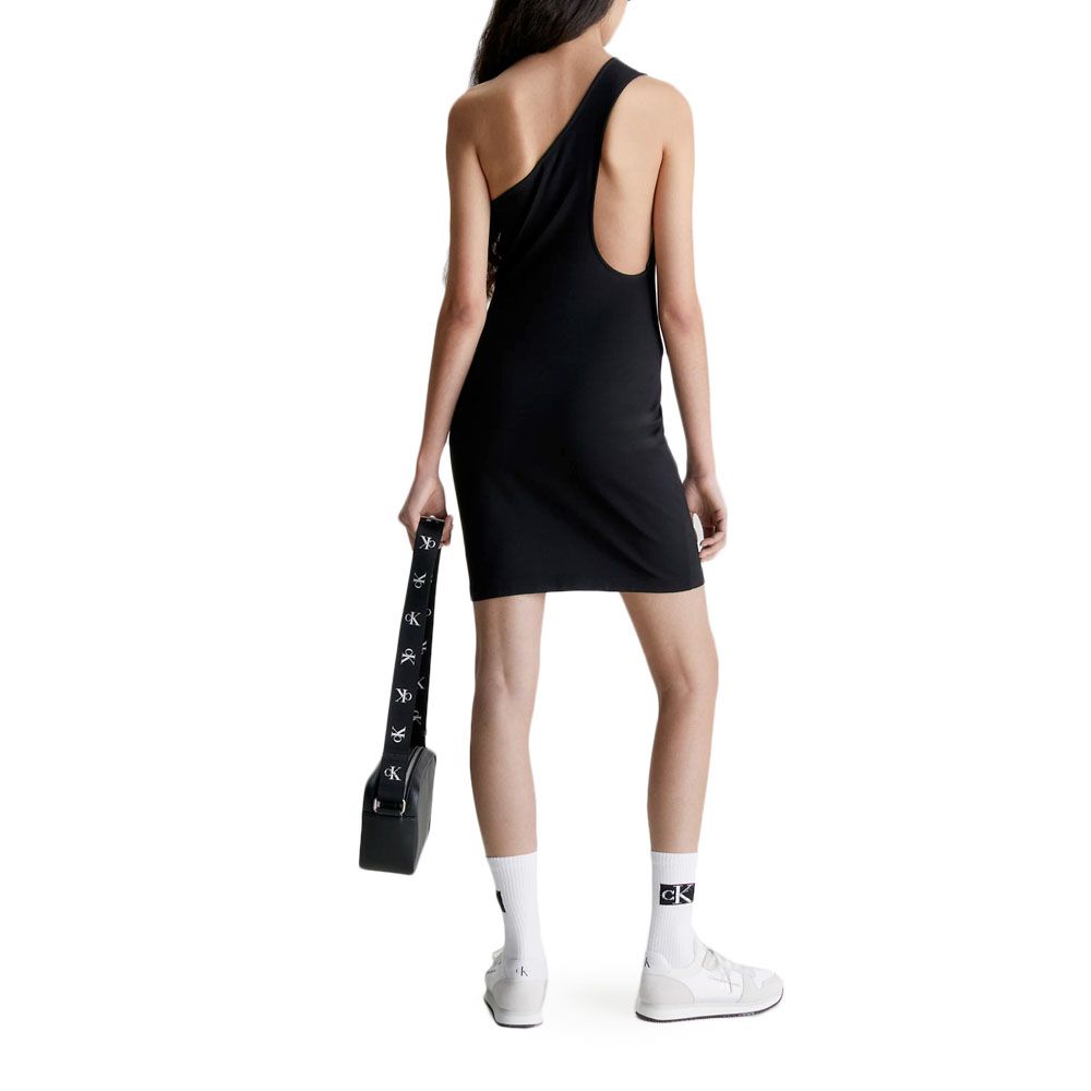 BACK ASYM CUT OUT MILANO DRESS J20J220757-BEH 2